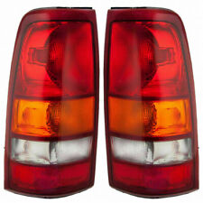 For 1999-2002 Chevy Silverado 1500 Tail Light Driver & Passenger Side Pair CAPA picture
