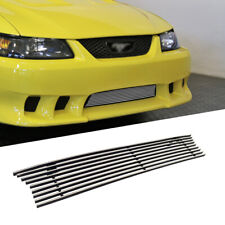 Fits Ford Mustang 1999-2004 Saleen Bumper Aluminum Chrome Billet Grille Insert picture