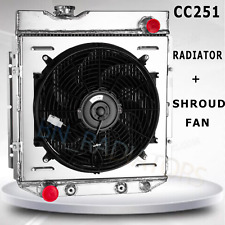 Aluminum 3 Row Radiator Shroud Fan For Ford 1960-65 Falcon/ Ford Mustang 4.7L V8 picture
