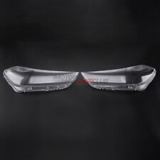 Pair Clear Headlight Lens Cover For Maserati Ghibli 4-Door 2014-2018 2019-2022 picture