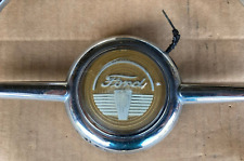 Vintage 1947 - 1948 Ford Mercury Steering Wheel Yellow Center picture