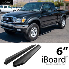iBoard Black Running Boards Style Fit 95-04 Tacoma Xtra Cab picture