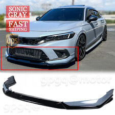 For Honda Civic 2022-2024 GF Bodykit V1 Sonic Gray Front Bumper Lip Kit Splitter picture