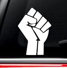 RAISED FIST Decal Vinyl Car Window Sticker ANY SIZE picture