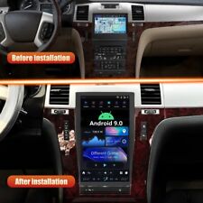 Android Smart Radio Tesla Vertical GPS Stereo For Cadillac Escalade 2008-2015 picture