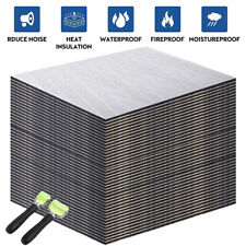 Upto 45X Firewall Sound Deadener Car Roof Heat Shield Insulation Deadening Mats picture