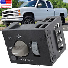 For 95-99 Chevy GMC Truck Headlight Parking Light Switch Dash Mounted picture