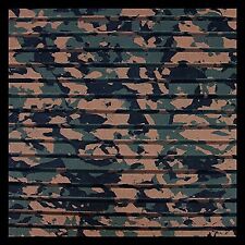 Hydro Turf Traction Mat Sheet Goods Brown Camo 47″ x 86″ Cut Groove with PSA picture