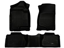 Husky Liners Weatherbeater Series Front & 2nd Seat Floor Liners 98261 Black picture