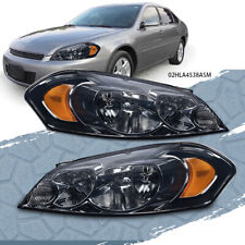 Headlights Fit For 06-13 Chevy Impala/06-07 Monte Carlo Amber Corner Smoke Lens picture