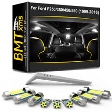 13x Interior LED Light Bulbs Map Dome White For Ford F-250 350 450 550 1999-2016 picture