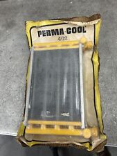 PERMA-COOL NOS Oil Cooler #402 Vintage New Never Installed Giant Size Oil/Trans picture