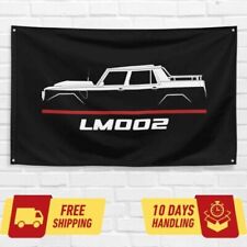 For Lamborghini LM002 1986-1993 Enthusiast 3x5 ft Flag Banner Birthday Gift picture