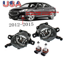 For Chevy Malibu 13-15 Clear Lens Pair Bumper Fog Light Driving Lamp Replacement picture