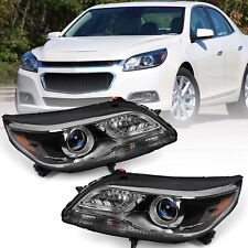 Left & Right Headlights For 2013-2015 Chevrolet Chevy Malibu HID Xenon Headlamp  picture