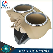 Dual Cup Holder Beige For Mercedes-Benz W219 CLS55 AMG CLS500 2006-2011 Front picture