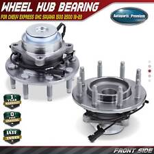 2x Front Wheel Hub Bearing Assembly for Chevy Express GMC Savana 1500 2500 18-23 picture