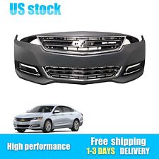 New Complete Front Bumper Grille Set With Fog Lamp Fits 14-20 Chevrolet Impala picture