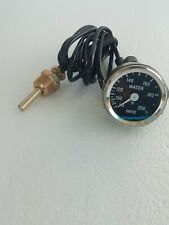 Smiths replica water temperature gauge for classic cars 80 -200 farenheit picture