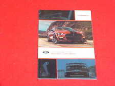 2021 MUSTANG SHELBY GT 500 GT500 SUPPLEMENT OWNERS MANUAL SERVICE GUIDE 21 FORD picture