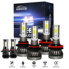 For Subaru Impreza 2008-2011 6X LED Headlights High Low Beam Fog Light White Kit picture
