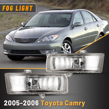 For 2005-2006 Toyota Camry Fog Lights Clear Lens Switch Wiring Kit Bumper Lamps picture