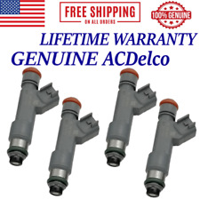 4/Pack OEM ACDelco Fuel Injectors For 2010-2012 Chevrolet Malibu 2.4L I4 picture