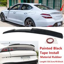 49.8in Universal Fit For Genesis G70 2022-2024 Rear Trunk Lid Spoiler Lip Wing picture