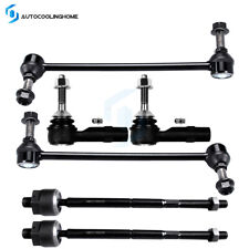 6x Front Tie Rod Ends Sway Bars For 2010-2012 Ford Flex Taurus Lincoln MKS MKT picture