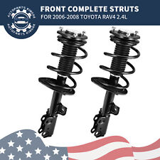 Front Quick Struts Shocks w/ Coil Spring Assembly For 2006-2012 Toyota RAV4 Pair picture