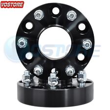 2x 1.5'' 6 Lug Black Hubcentric Wheel Spacers Adapters 6x5.5 fits Toyota Tacoma picture