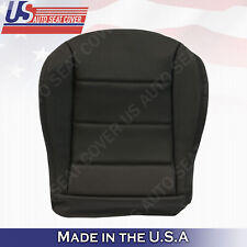 1999 to 2004 Volkswagen Jetta Front Driver Bottom Leather Seat Cover In Black picture
