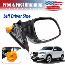 NEW WHITE LEFT DRIVER MIRROR For BMW X3 2011 2012 2013 2014 picture