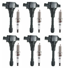 6X Ignition Coils + 6X Spark Plugs for Nissan 370Z Infiniti G37 Q70 QX50/70 3.7L picture
