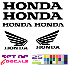 Bike decal 6-pieces kit. Custom Bike Decal Set for Honda Motorcycle picture