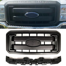 For 2011-2016 F250 F350 F450 F550 Super Duty Front Grille W/ Reinforcement Mount picture
