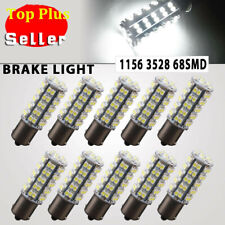 10 X Cool White 68 SMD RV Camper Trailer LED 1156 1141 1003 Interior Light Bulbs picture