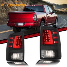 2X Smoke LED DRL Tail Lights For 09-18 Dodge Ram 1500 2010-18 Ram 2500 3500 New picture