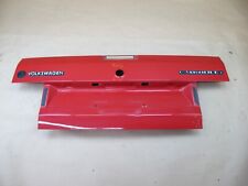 🥇85-93 VW GOLF MK1 CABRIOLET REAR TRUNK DECK LID SHELL COVER PANEL RED OEM picture