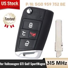 for Volkswagen GTI Golf 2015-2019 Smart Remote Key Fob 5G0 959 752 BE NBGFS12P01 picture