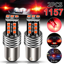 2X 1157 LED Brake Light Safety Stop Tail Parking Bulb Bright Red picture