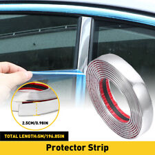 16Ft Universal Car Chrome Moulding Trim Strip Door Guard Protector 1inch picture