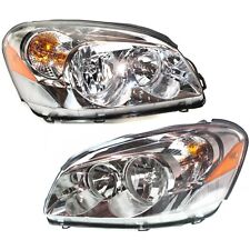 Headlight Set For 2006-2007 Buick Lucerne Left and Right With Bulb 2Pc picture