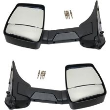 Manual Towing Mirrors For 1992-1998 Ford E-350 Econoline Left and Right Side picture