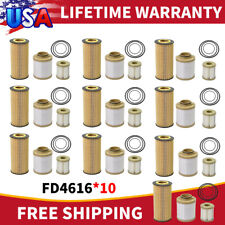10X Powerstroke Diesel Oil&Fuel Filter Kit For 03-07 Ford F250 6.0 FD4616 FL2016 picture