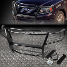 FOR 04-08 FORD F150 PICKUP TRUCK BLACK COATED MILD STEEL FRONT GRILL FRAME GUARD picture