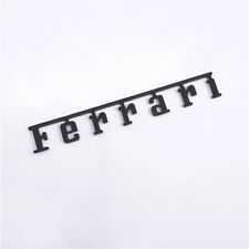 Ferrari  Rear  Badge Emblem Matte Black  1PC  New(fits Many) picture