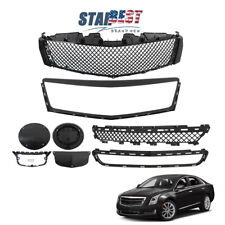 Front Upper Grill + Lower Grille + Outer Frame For Cadillac XTS 2013-2017 NEW picture