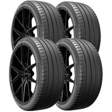 (QTY 4) 265/45R18 Bridgestone Potenza Sport 101Y SL Black Wall Tires picture