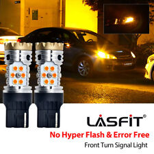 LASFIT 7440 7440A 7441 Anti Hyper Flash Amber LED Turn Signal Light Error Free picture